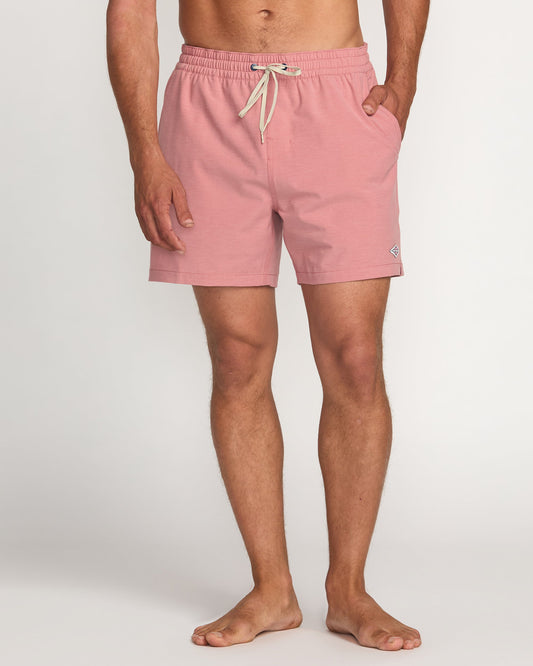 Every Other Day Laybacks 16" Trunks - Dusty Rose