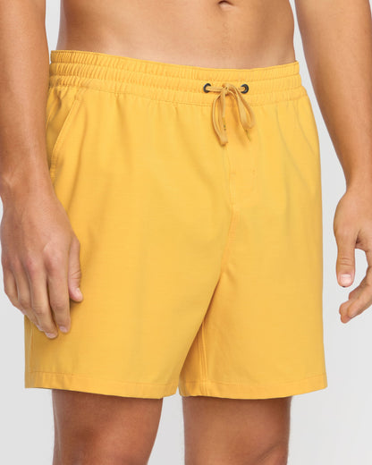 Every Other Day Laybacks 16" Trunks - Dust Yellow