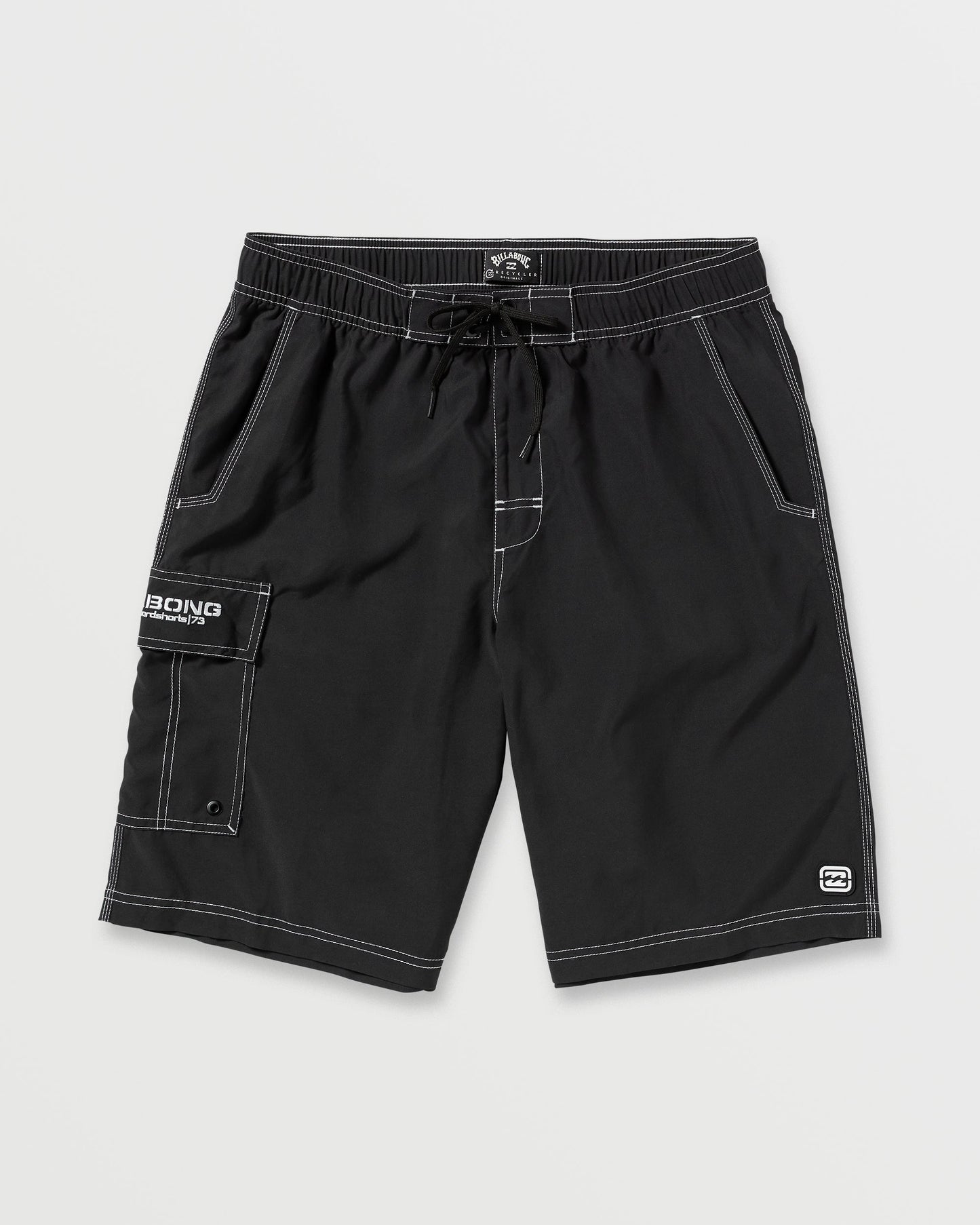 Throw On Laybacks 21" Trunks - Black