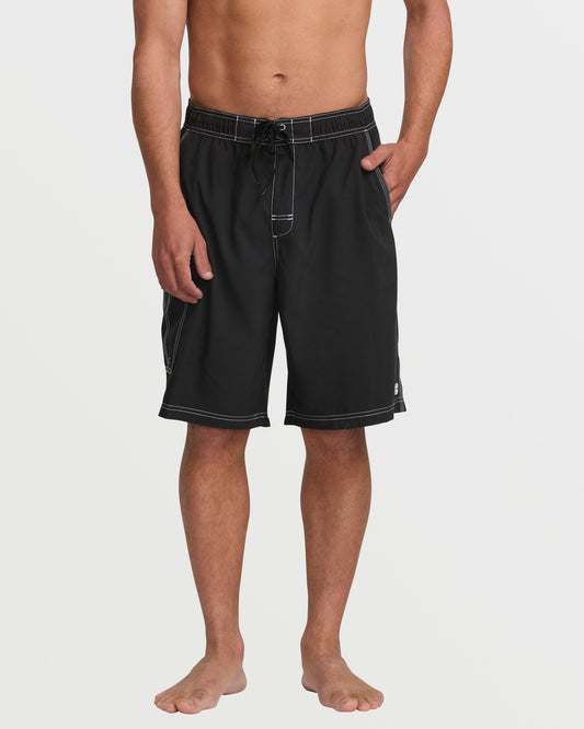 Throw On Laybacks 21" Trunks - Black