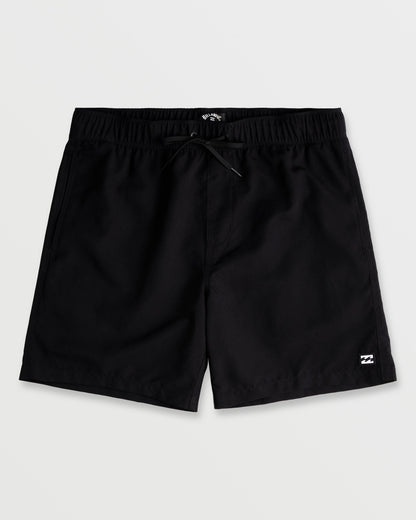 All Day Laybacks 16" Trunks - Black