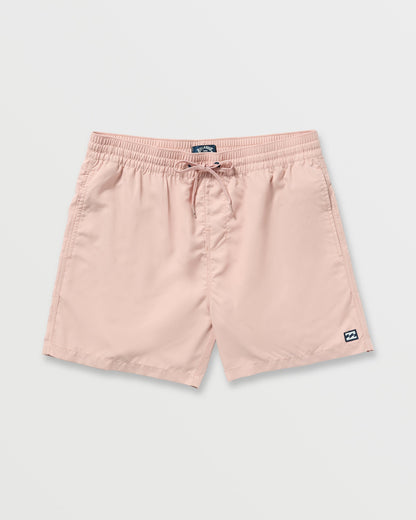 All Day Laybacks 16" Trunks - Dusty Pink