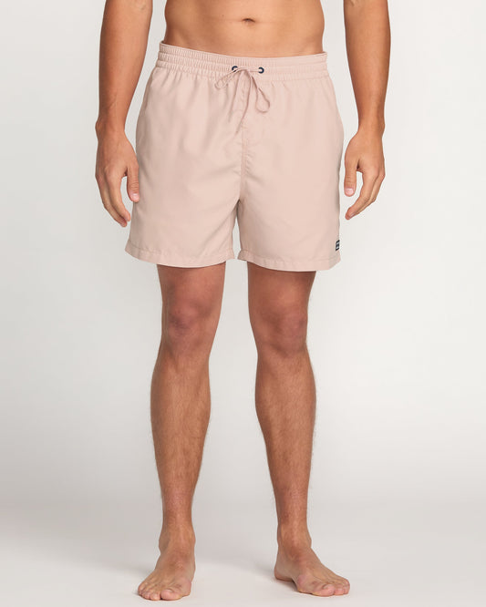 All Day Laybacks 16" Trunks - Dusty Pink