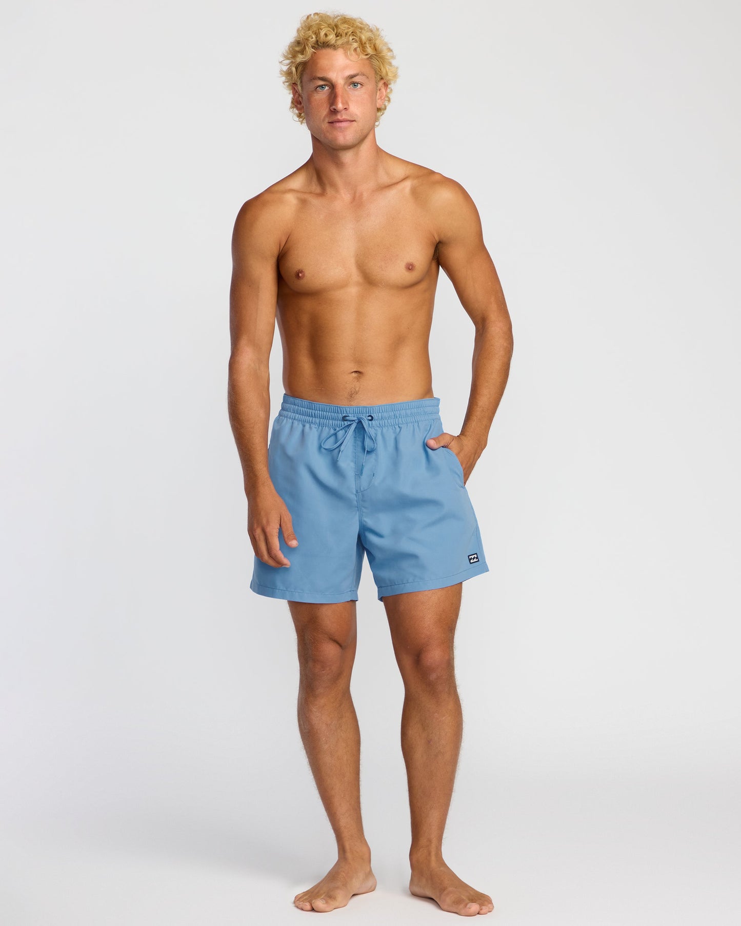 All Day Laybacks 16" Trunks - Sky Blue