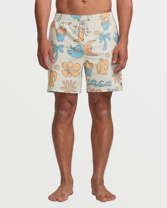 Together Laybacks 17" Trunks - Multi