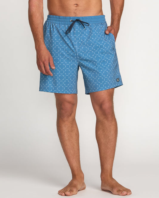 Lineup Laybacks 16" Trunks - Cloud Blue