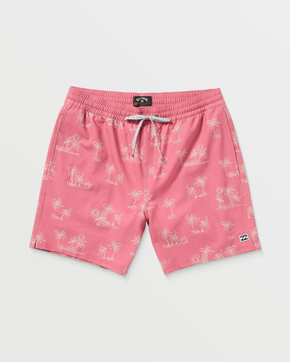 Lineup Laybacks 16" Trunks - Dusty Pink