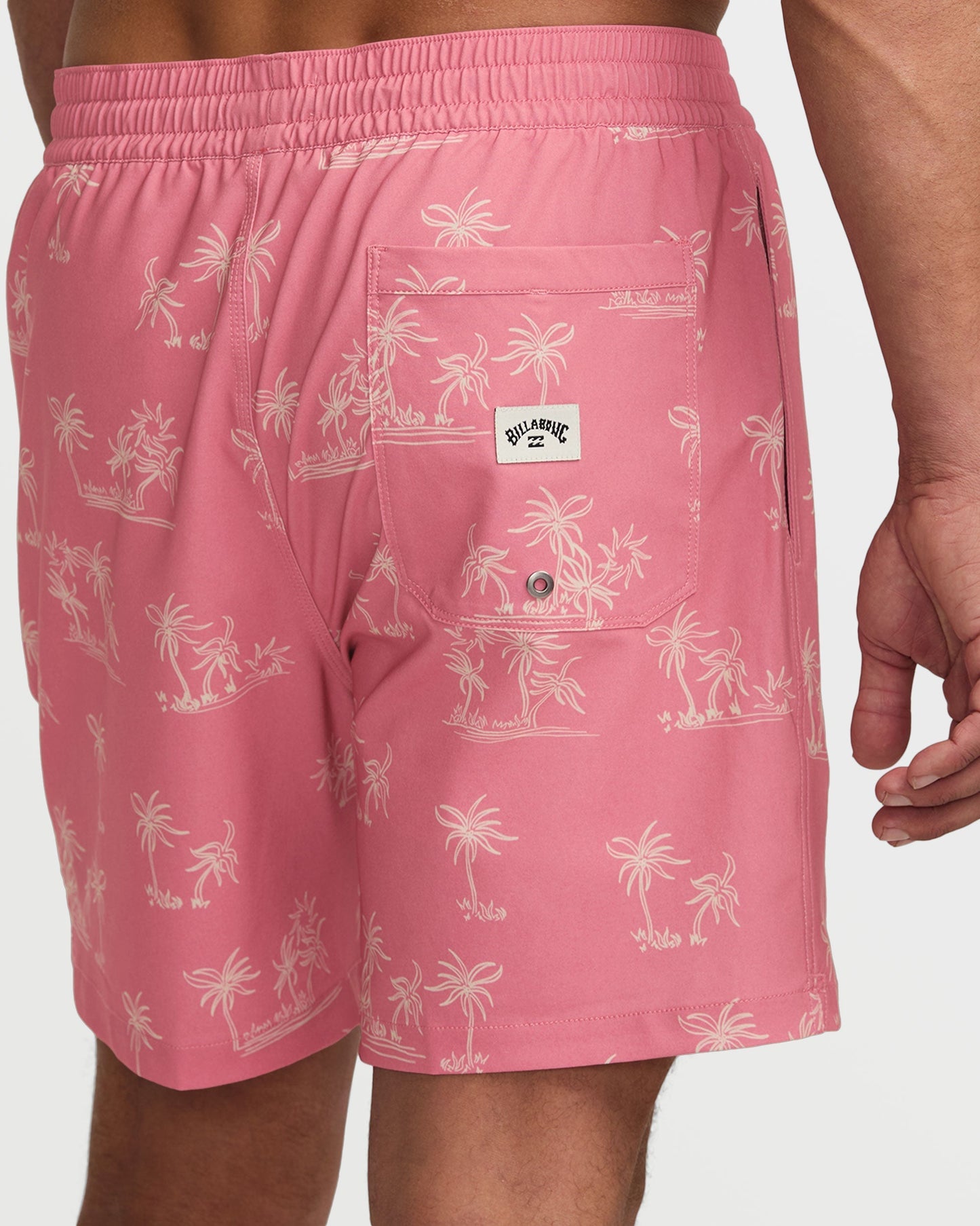 Lineup Laybacks 16" Trunks - Dusty Pink