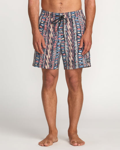 Occy Laybacks 17" Trunks - Multi