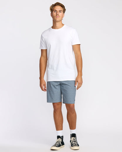 Crossfire Submersible 21" Hybrid Shorts - Slate Blue