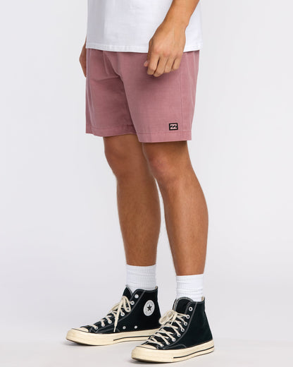 Crossfire Wave Wash Submersible 18" Hybrid Shorts - Dusty Rose