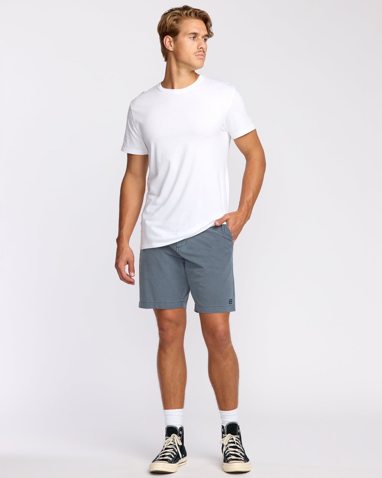 Crossfire Wave Wash Submersible 18" Hybrid Shorts - Midnight Blue