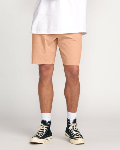 Crossfire Submersible 19" Hybrid Shorts - Coral Haze
