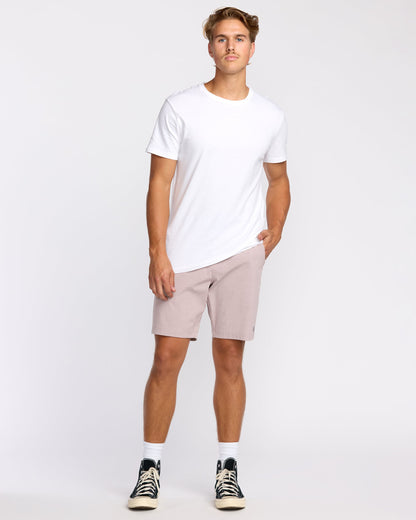 Crossfire Submersible 19" Hybrid Shorts - Deep Purple