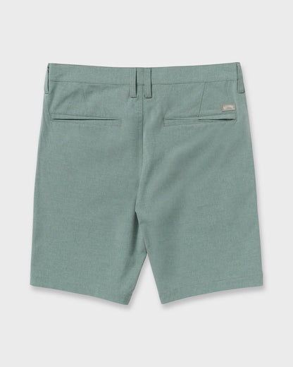 Crossfire Submersible 19" Hybrid Shorts - Green Ash
