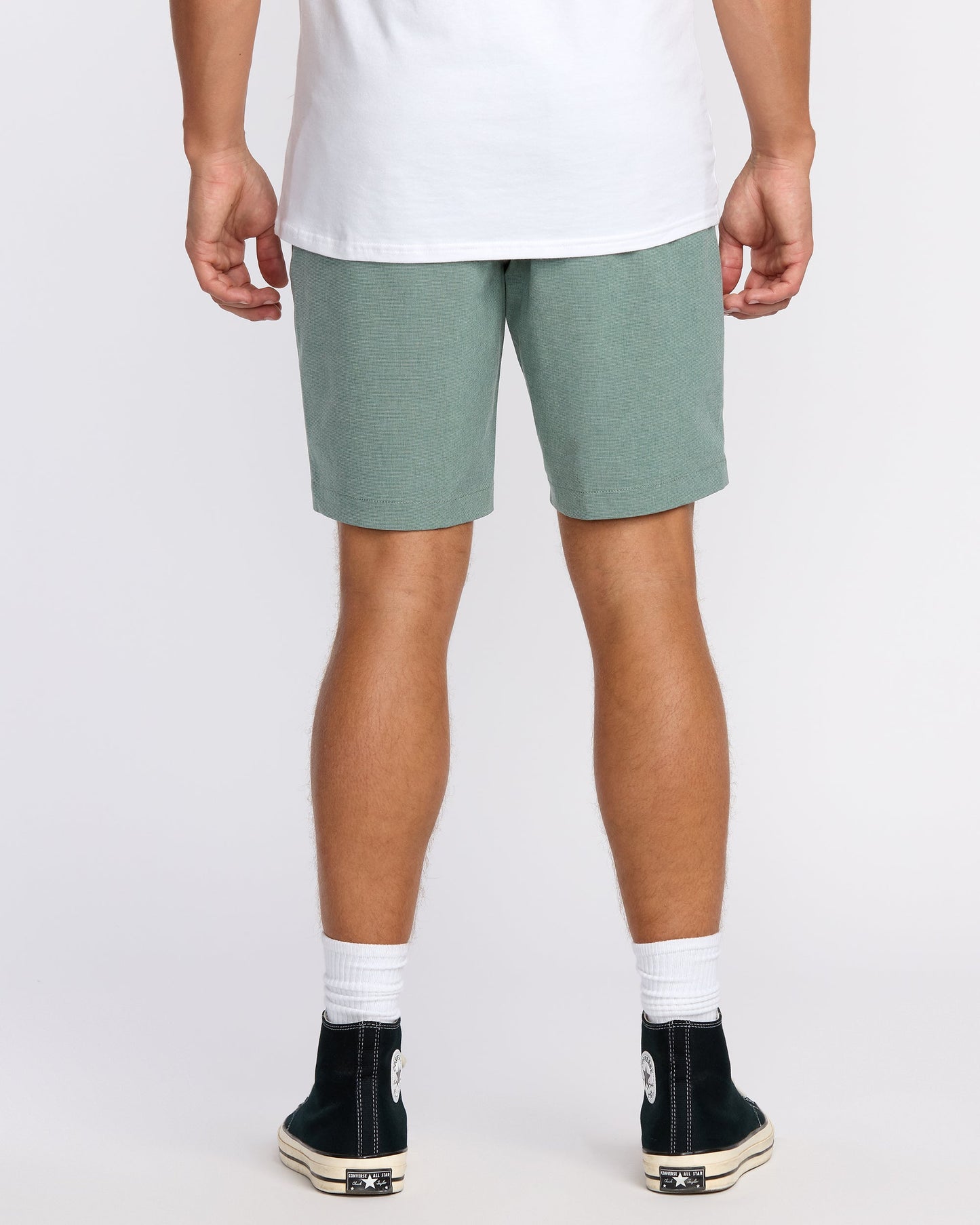 Crossfire Submersible 19" Hybrid Shorts - Green Ash