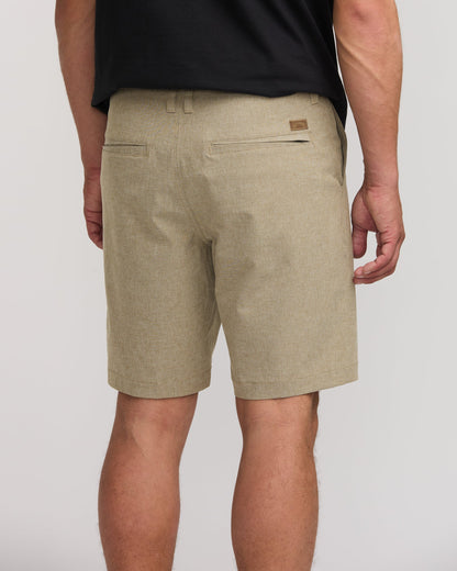 Crossfire Submersible 19" Hybrid Shorts - Khaki