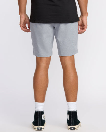 Crossfire Submersible 19" Hybrid Shorts - Slate Blue