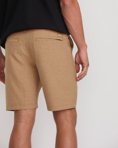 Crossfire Submersible 19" Hybrid Shorts - Tobacco