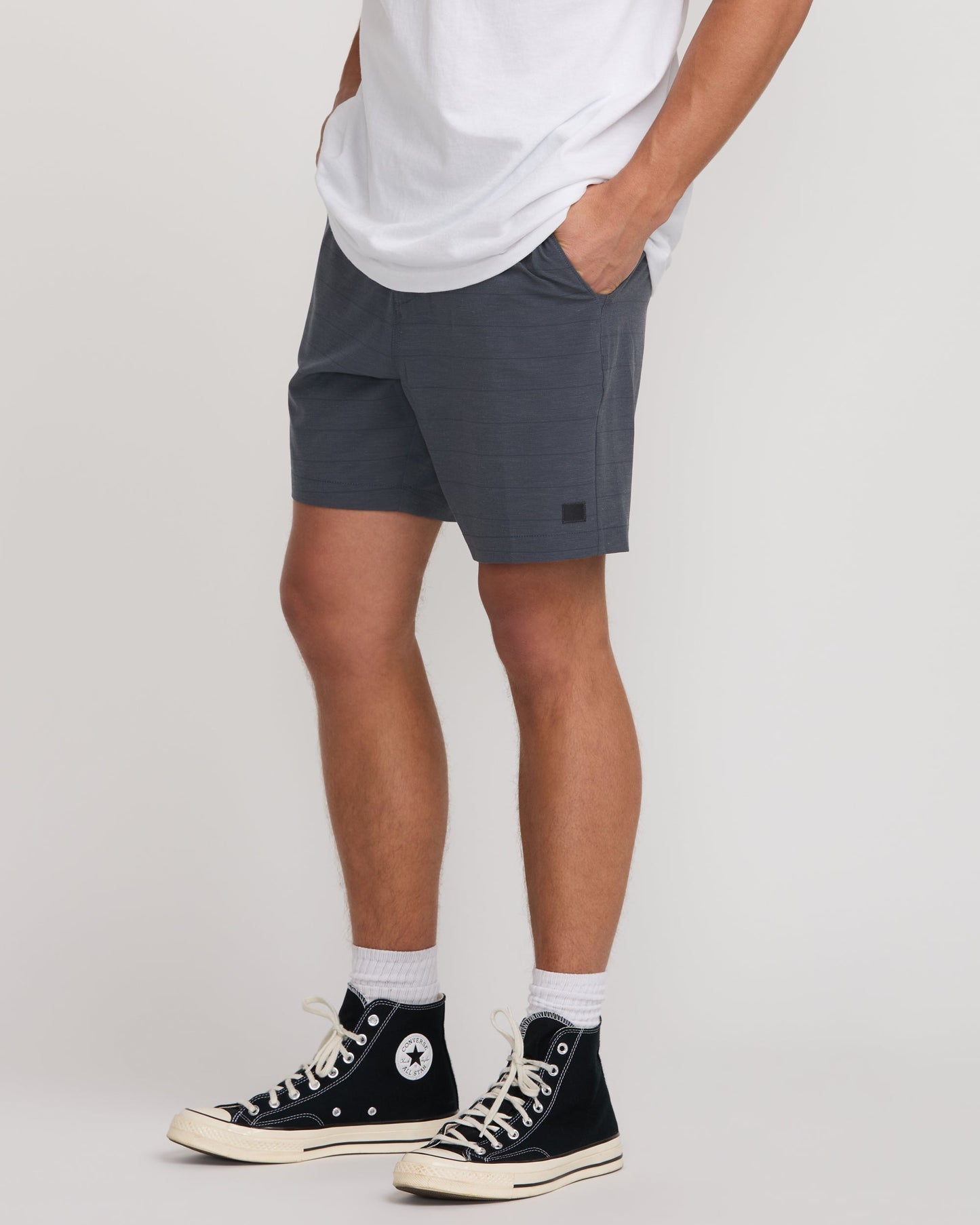 Crossfire Submersible 17" Hybrid Shorts - Aged Indigo