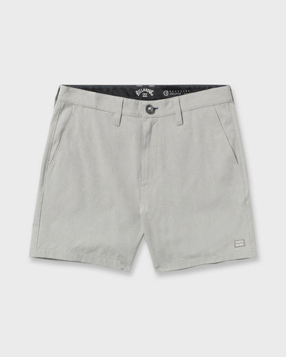 Crossfire Submersible 17" Hybrid Shorts - Green Ash