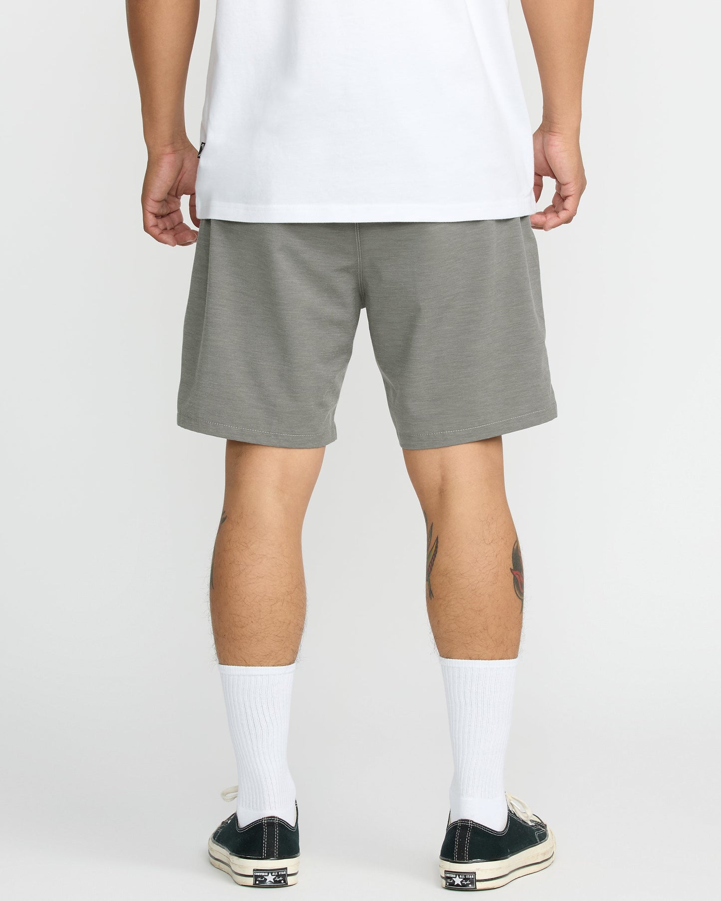 Surftrek Transit Elastic 17" Hybrid Shorts - Pewter