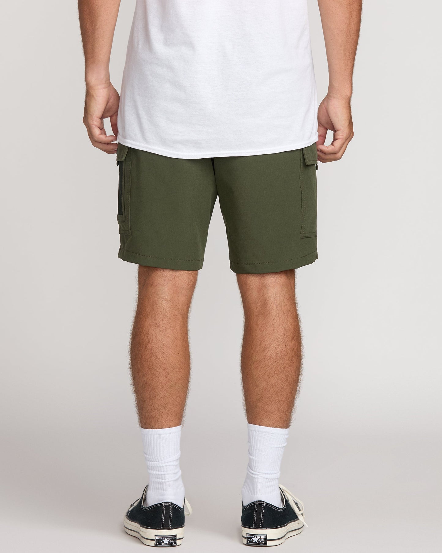 Surftrek Cargo Hybrid Shorts - Dark Military