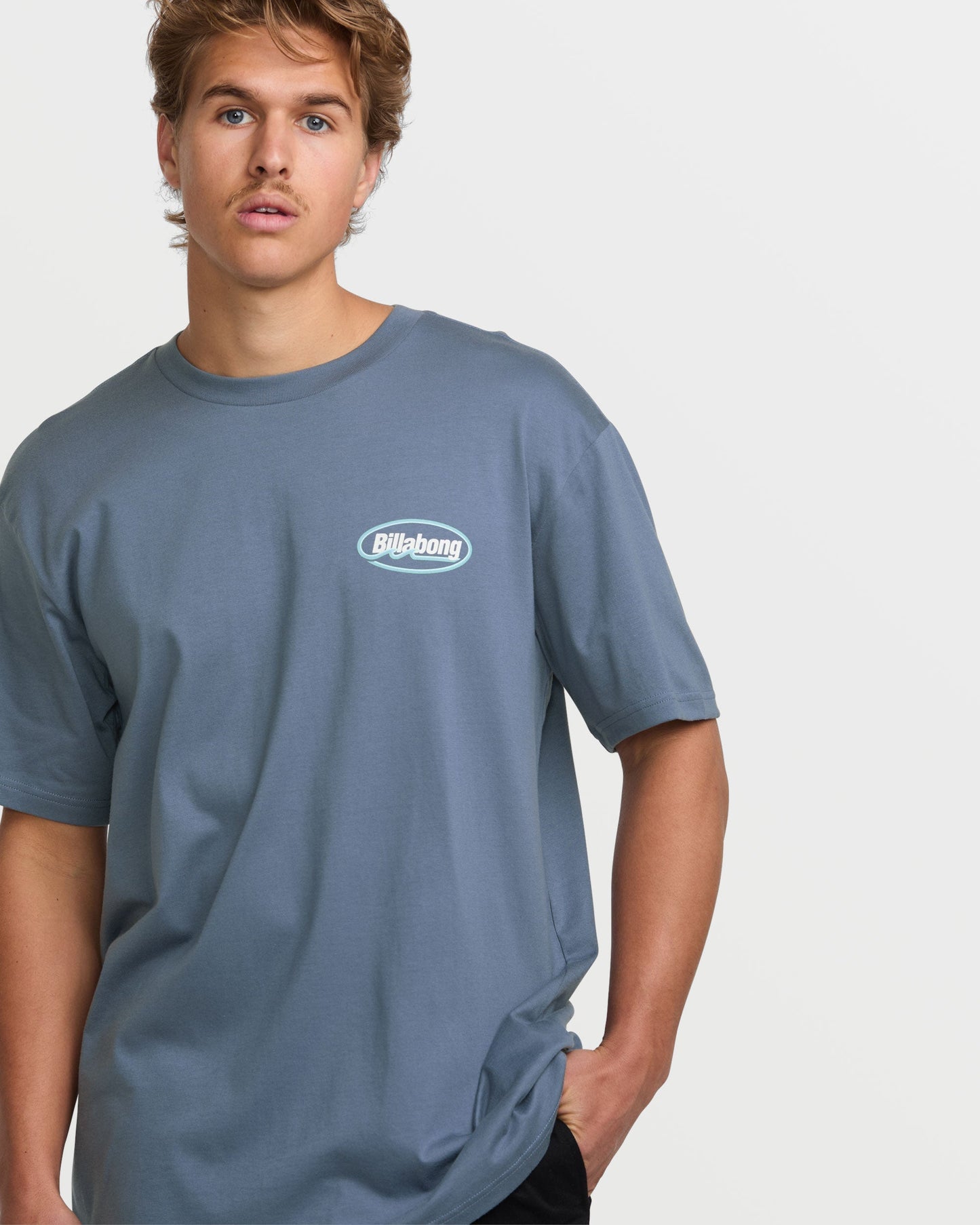 Runner Premium Tee - Slate Blue