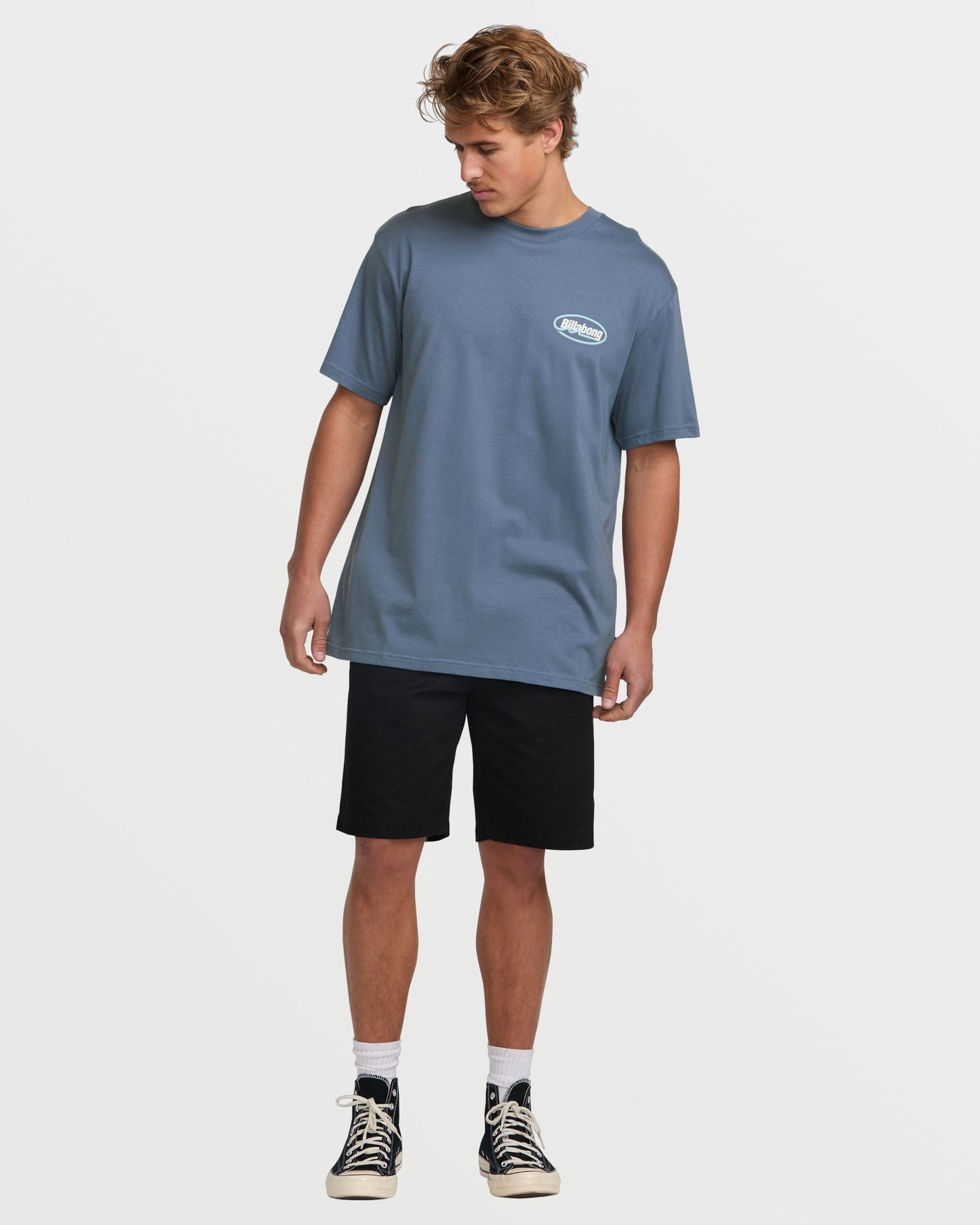 Runner Premium Tee - Slate Blue