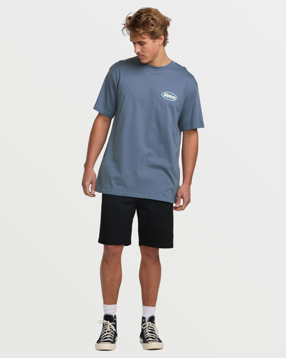 Runner Premium Tee - Slate Blue