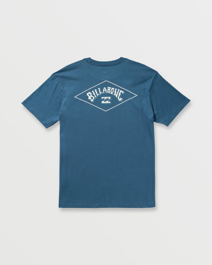 Diamond Arch Premium Tee - Deep Blue