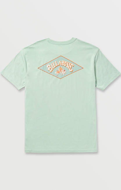 Diamond Arch Premium Tee - Seafoam