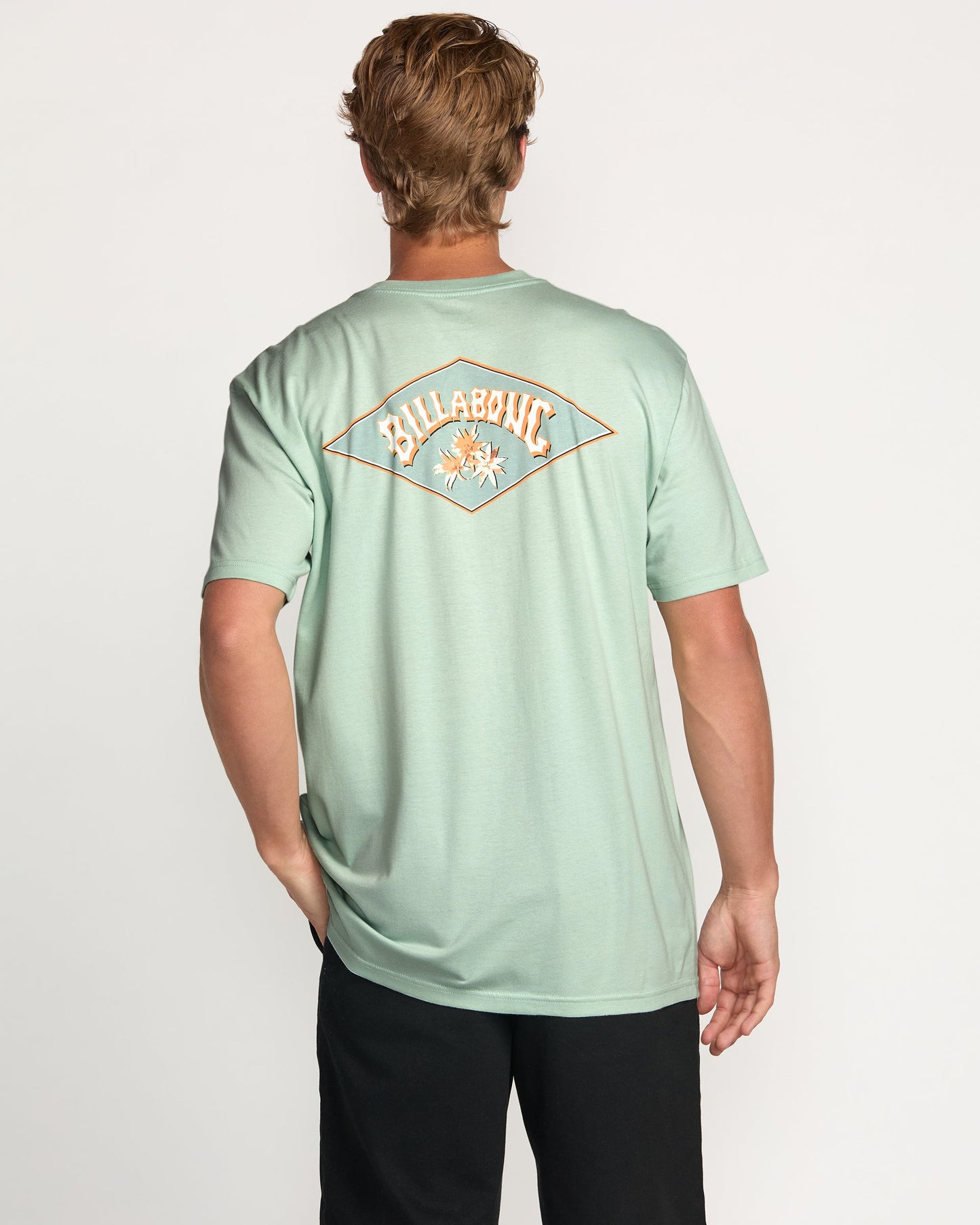 Diamond Arch Premium Tee - Seafoam
