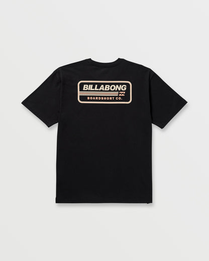 Walled Regular Tee - Black