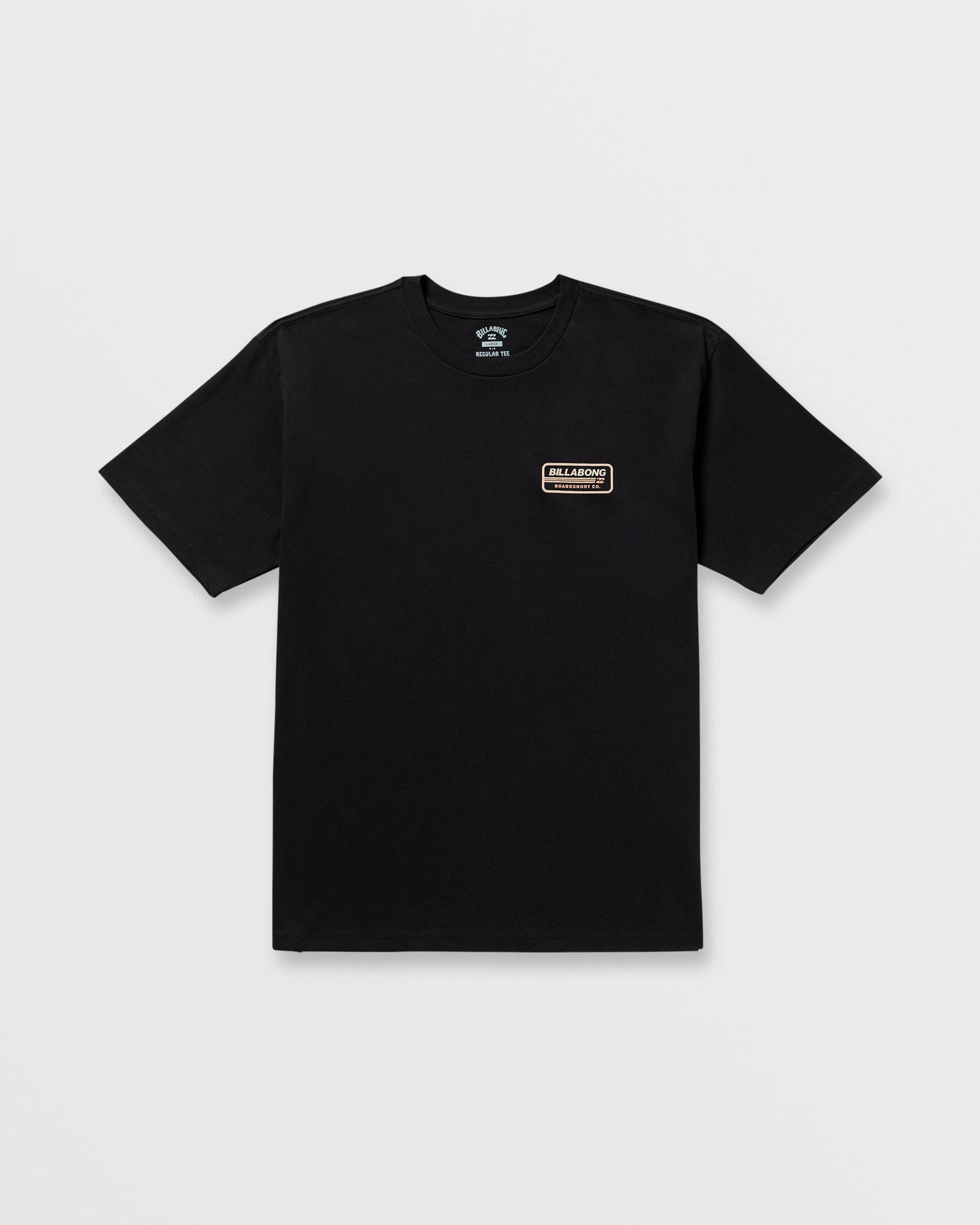 Walled Regular Tee - Black