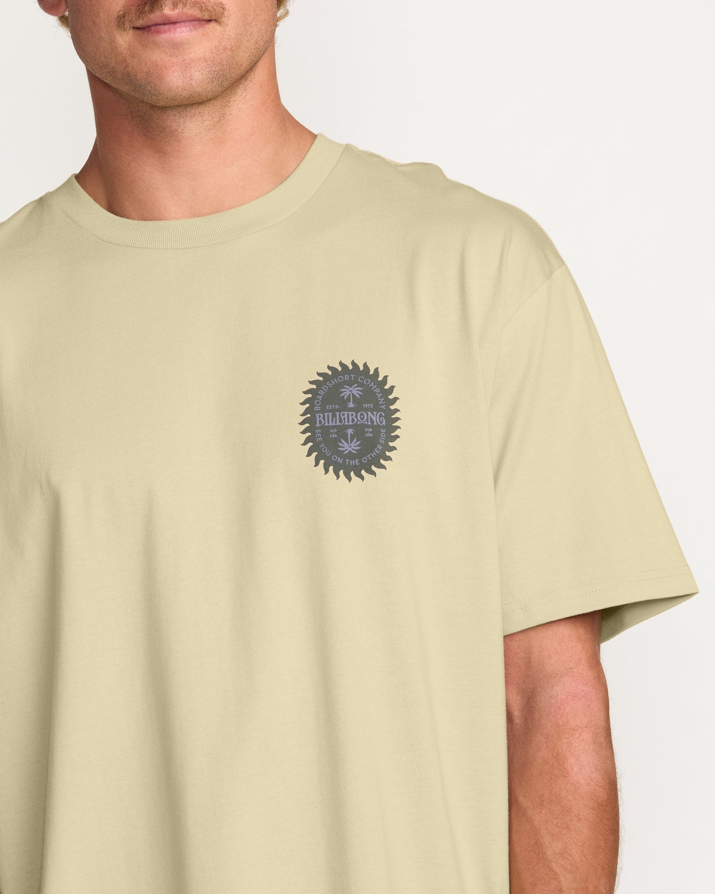 Sun Rays Regular Tee - Desert