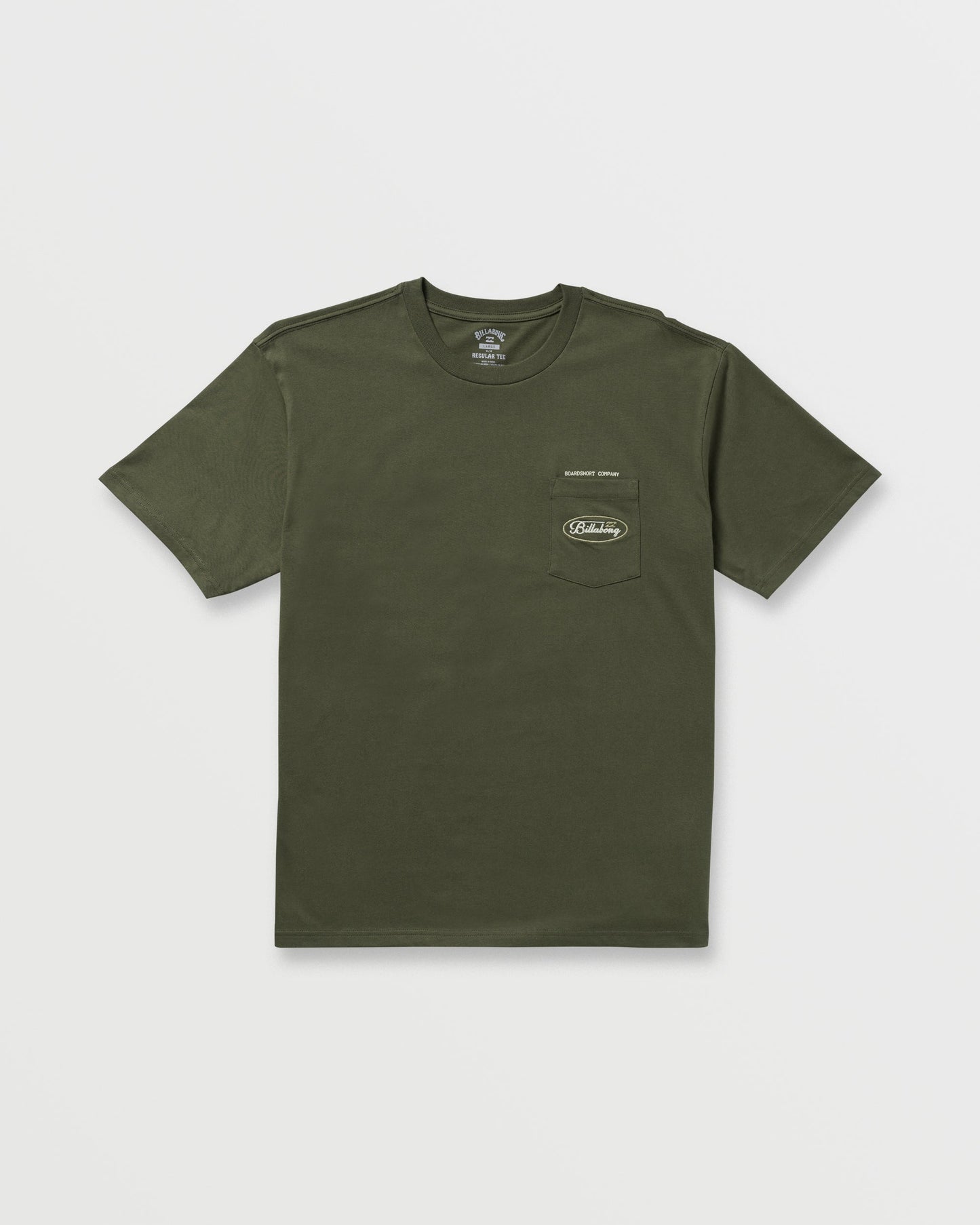 Bad Dog Pocket Regular Tee - Olive