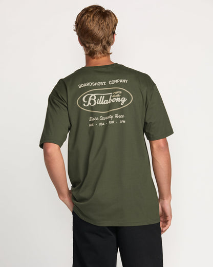Bad Dog Pocket Regular Tee - Olive
