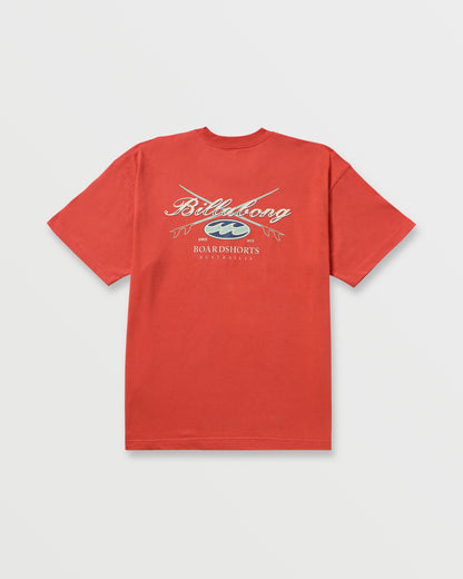 Crossboards OG Tee - Burnt Red