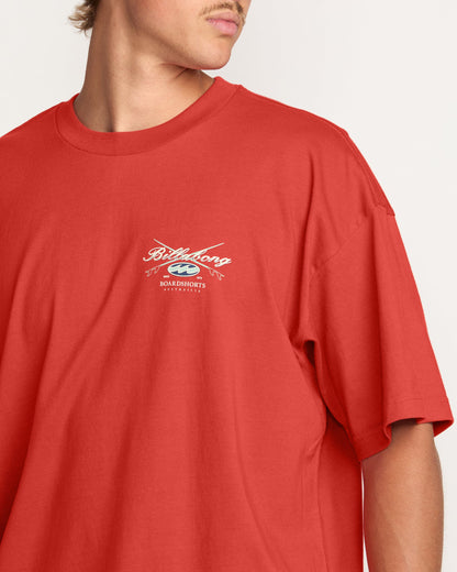 Crossboards OG Tee - Burnt Red