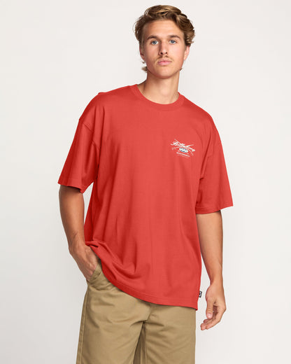 Crossboards OG Tee - Burnt Red