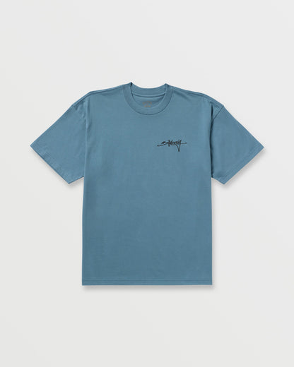 Bracket Script OG Tee - Carolina Blue