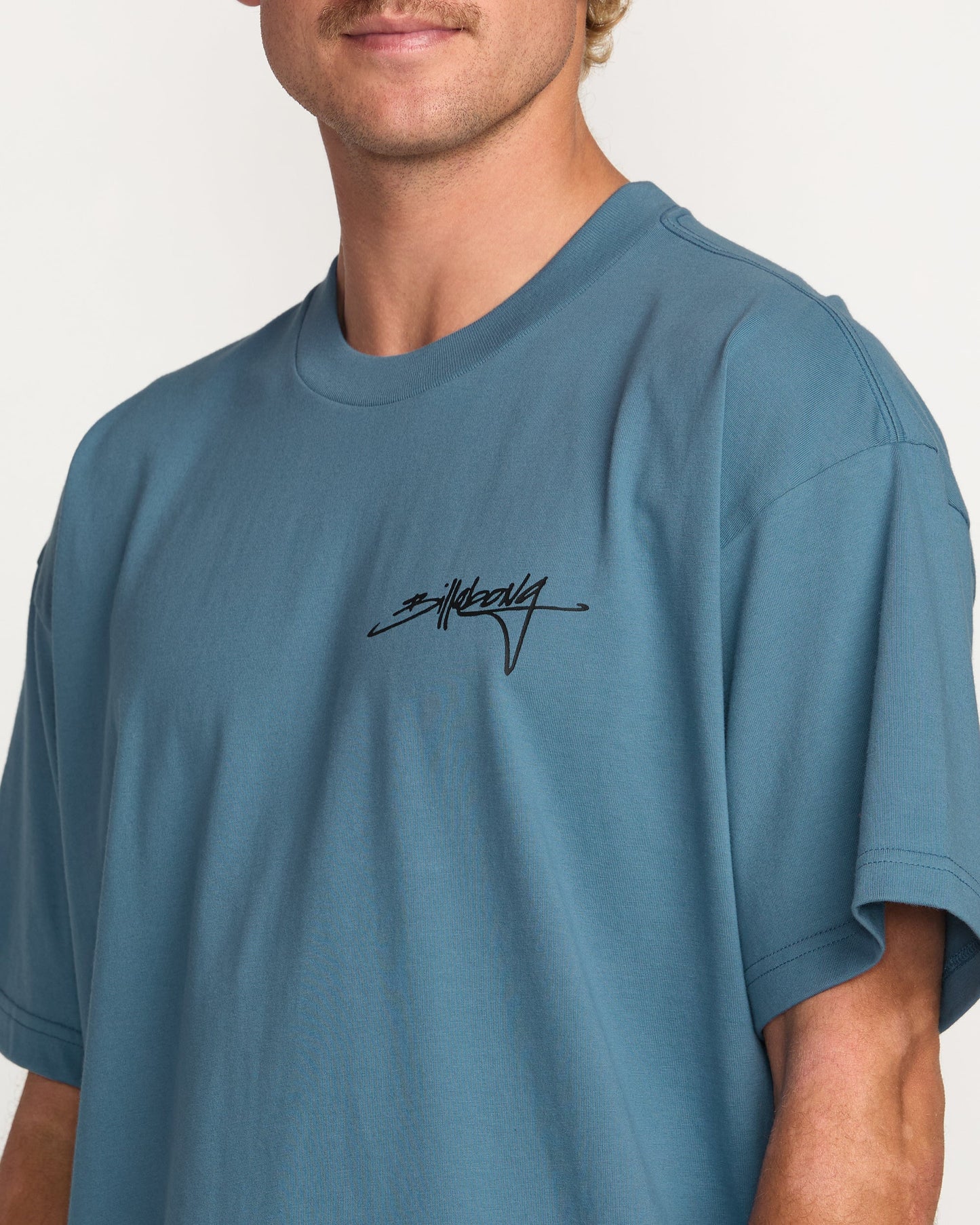 Bracket Script OG Tee - Carolina Blue