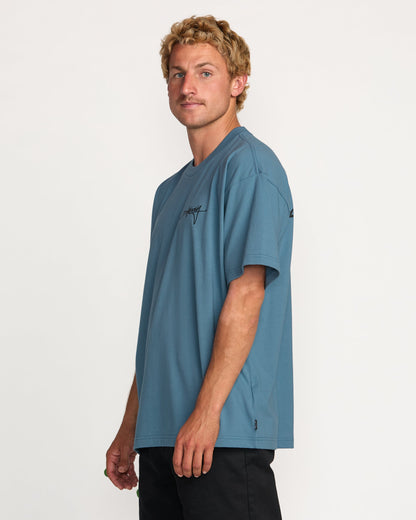 Bracket Script OG Tee - Carolina Blue