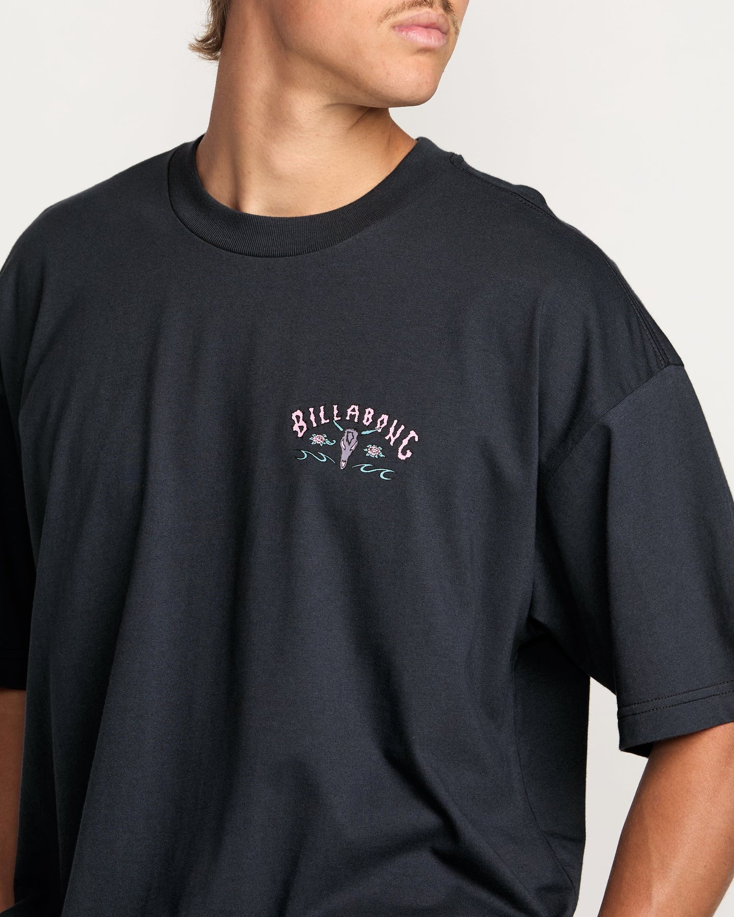 Raging Bull Regular Tee - Washed Black