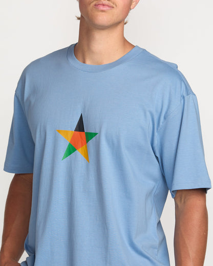 Billabong x Mami Wata Star Regular Tee - Sky Blue