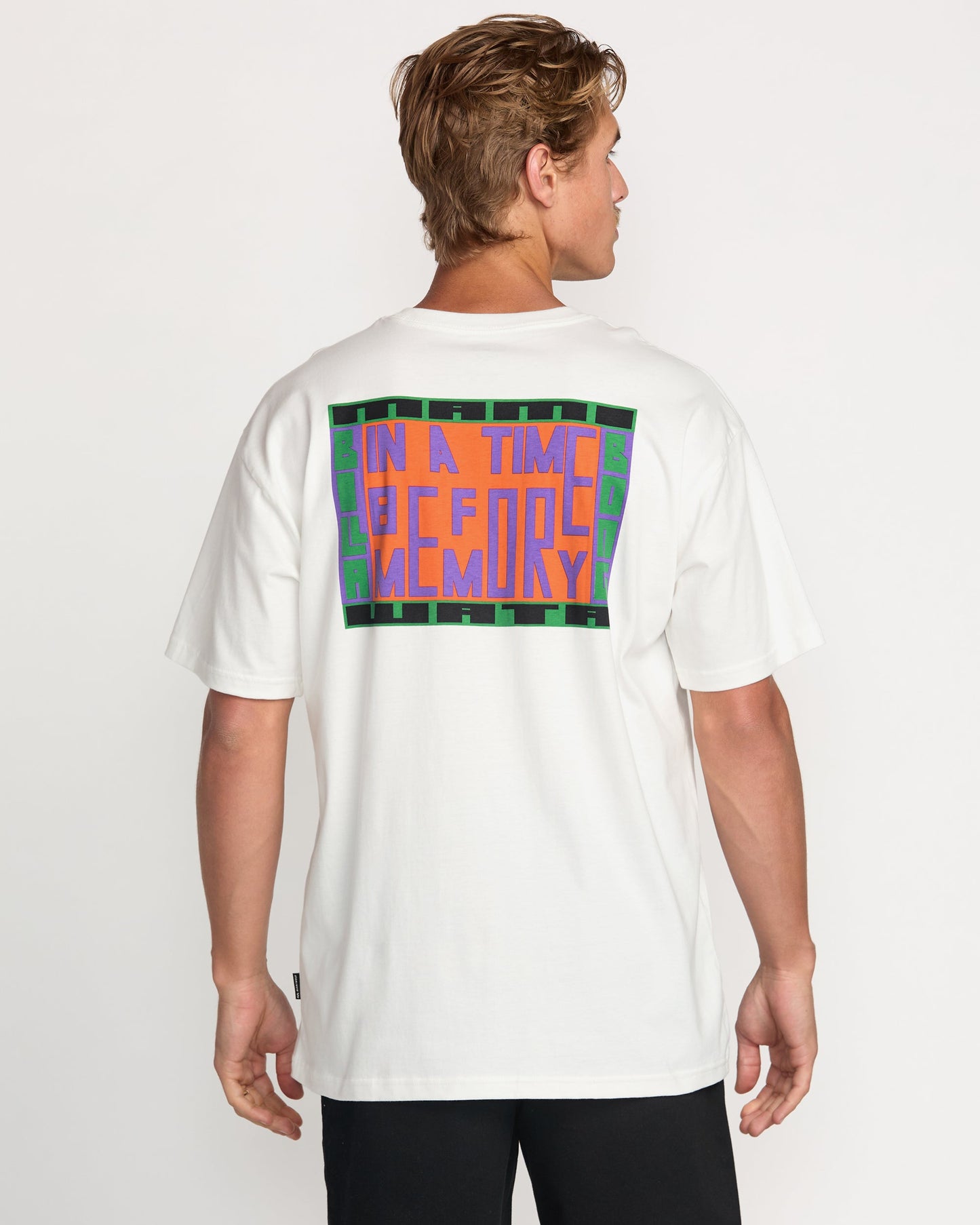 Billabong x Mami Wata Time Before Memory Regular Tee - Off White