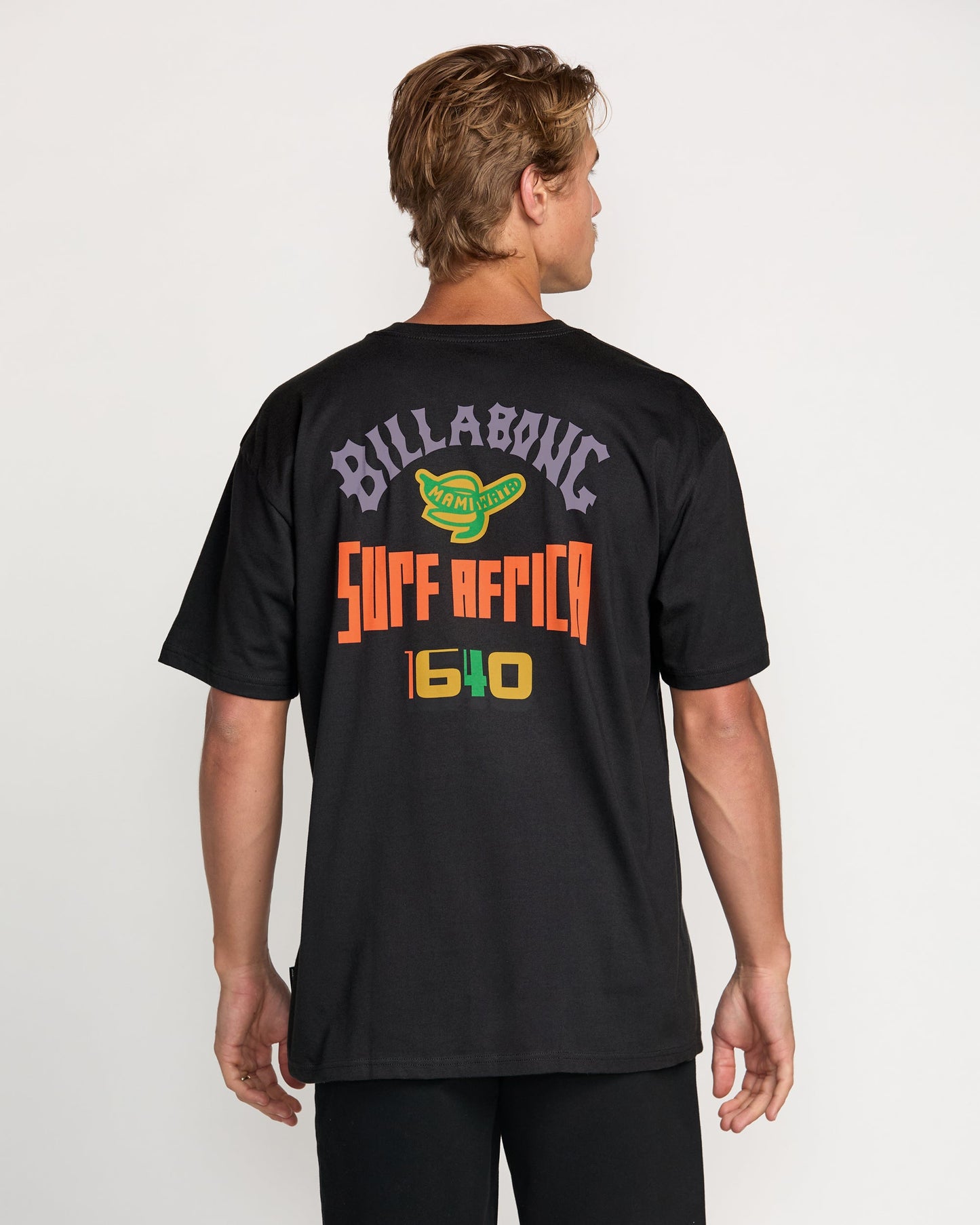 Billabong x Mami Wata Surf Africa Regular Tee - Washed Black