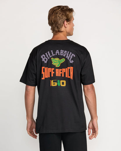 Billabong x Mami Wata Surf Africa Regular Tee - Washed Black