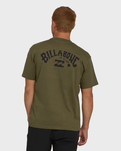 Arch Hi Regular Short Sleeve T-Shirt - Military